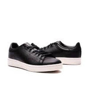 Adidas Stan Smith Collectors Black Tumbled Leather w white Men's Sz 12 like new